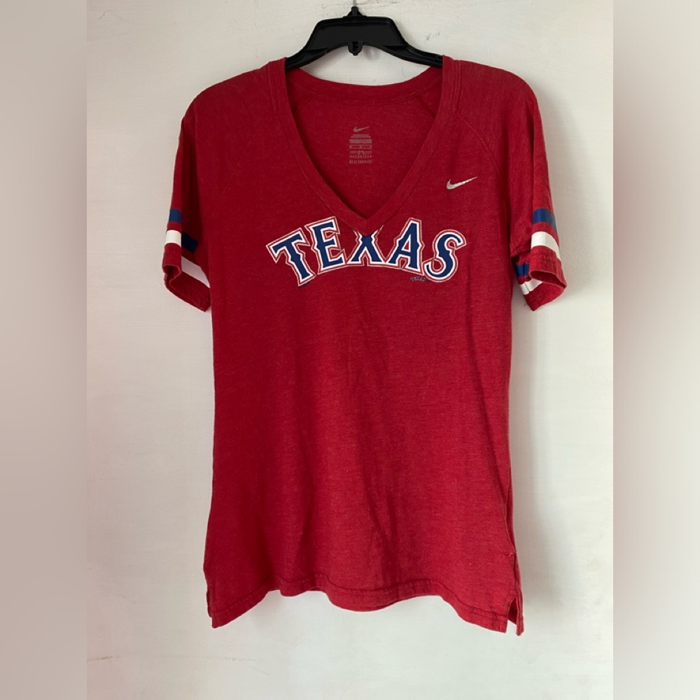 Nike Texas Womens VNeck Size M Tshirt - Only in Texas!
